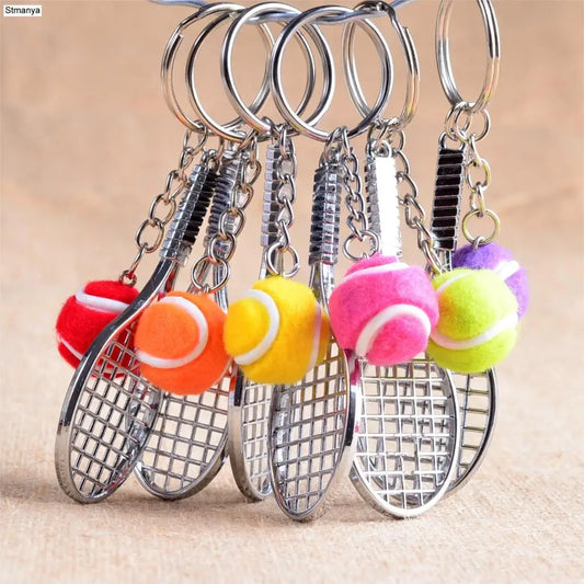 Tennis Racket Keychain